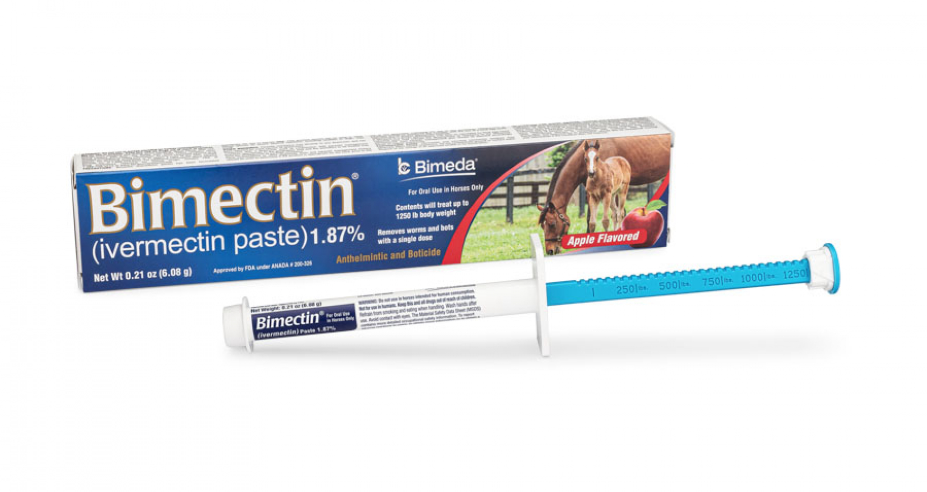 Sporting Goods 12PK Bimectin Ivermectin Paste 1.87 Apple Flavored