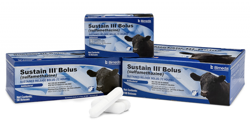 SUSTAIN III##R## CATTLE BOLUS (RX)